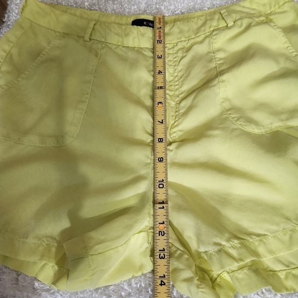 Bright Yellow Skorts Relaxed Fit - Picture 6 of 8